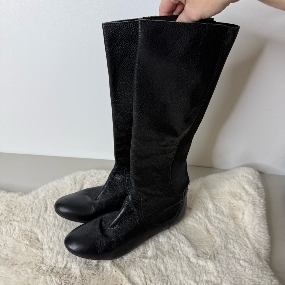 ANTONIO MELANI‎ Black Over the Knee Boots